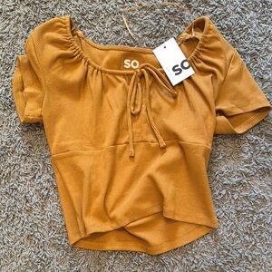 SO Women's Tan Top